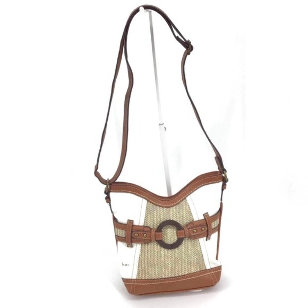 B.O.C Nayarit Crossbody vegan leather woven bag